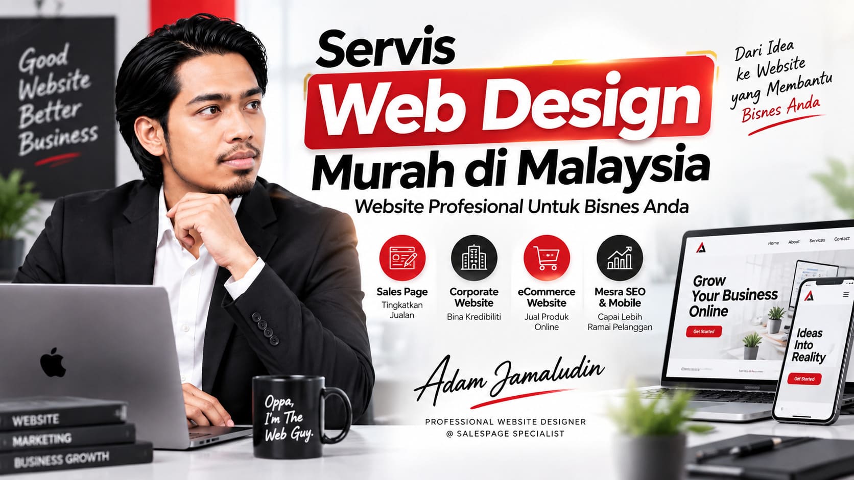 servis web design murah di Malaysia 1
