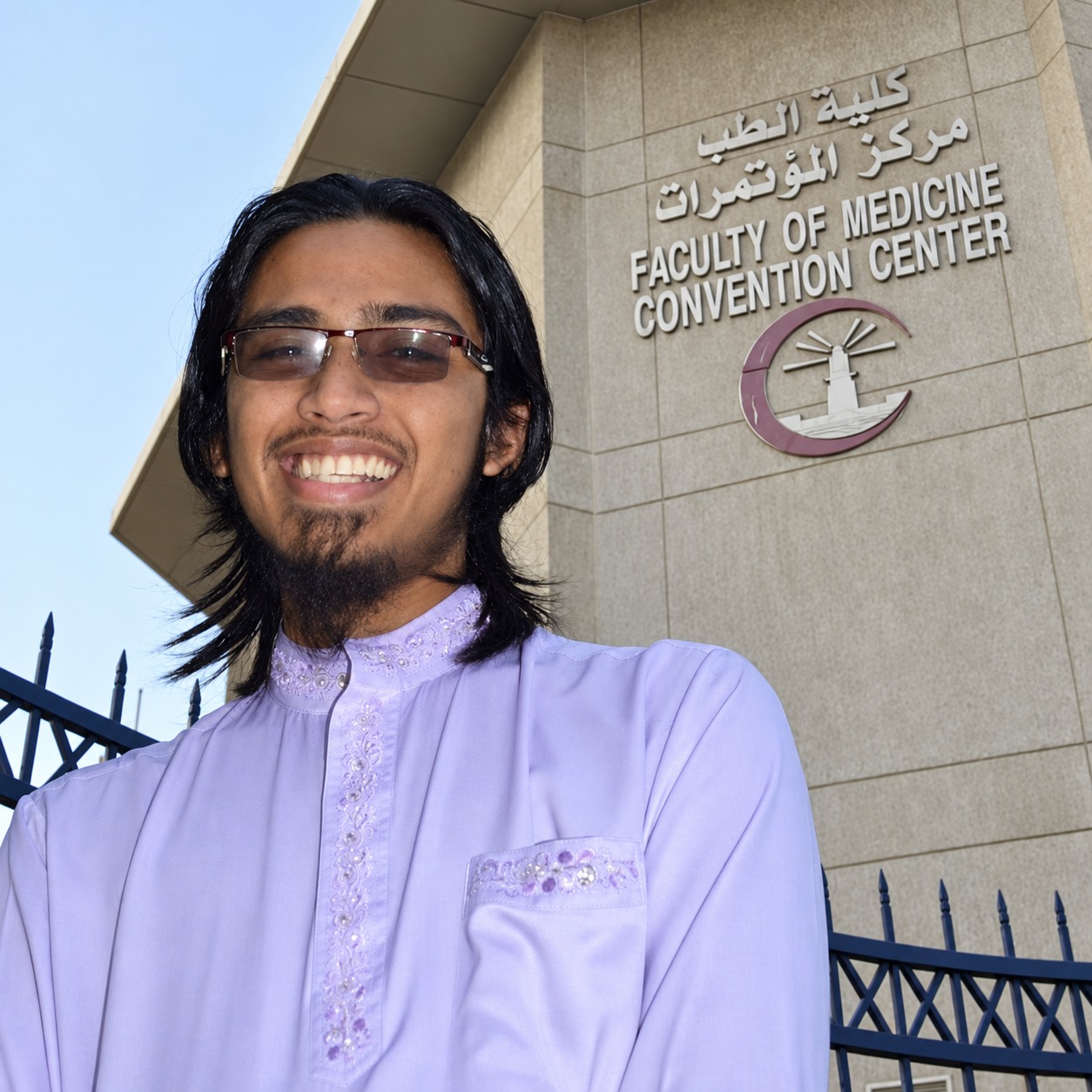 Adam Jamaludin ketika menuntut di Fakulti Perubatan, University of Alexandria